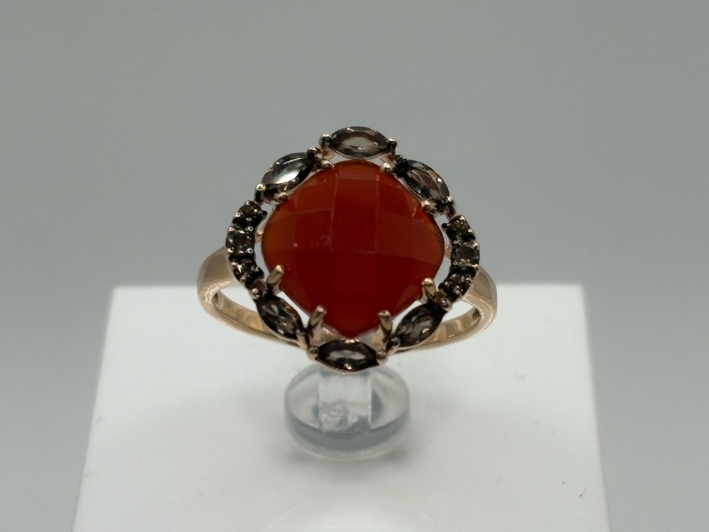 КОЛКМИ585 КОЛЬЦО С КАМНЯМИ (Au 585)