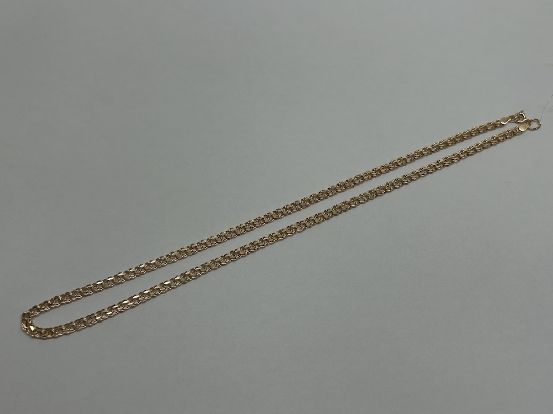 ЦЕПЬ ПУСТОТЕЛАЯ Бисмарк (Au 585)