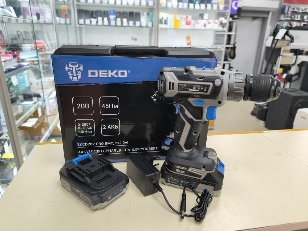 Шуруповерт Deko ZKCID20V