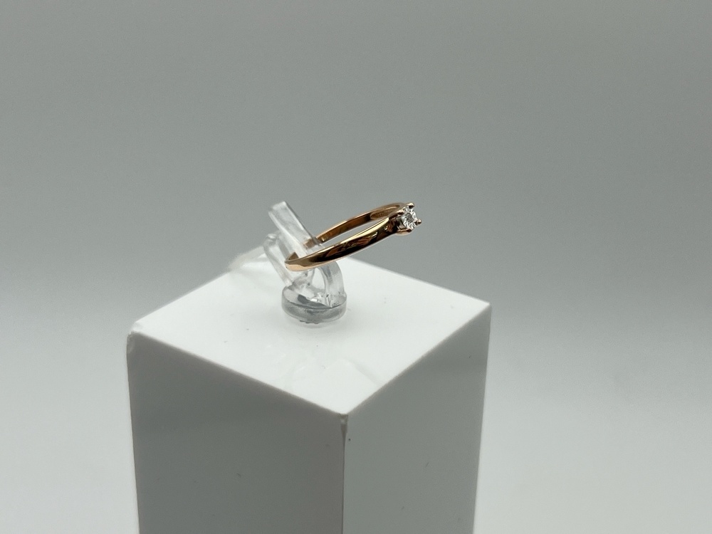 КОЛЬЦО БРИЛЛИАНТ Au 585