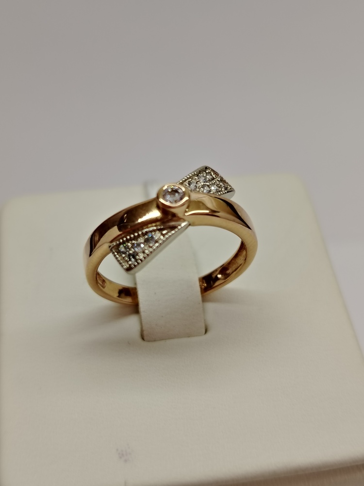 КОЛКМИ585 КОЛЬЦО С КАМНЯМИ (Au 585)