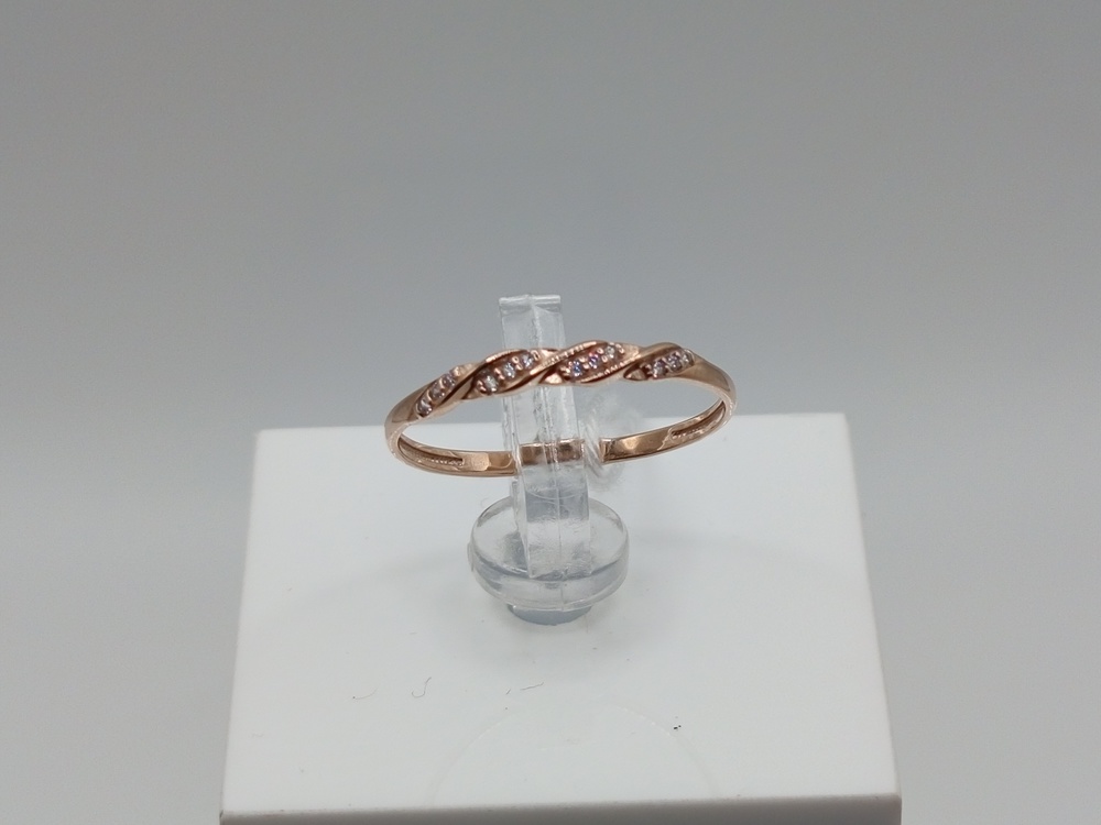 КОЛКМИ375 КОЛЬЦО С КАМНЯМИ (Au 375)