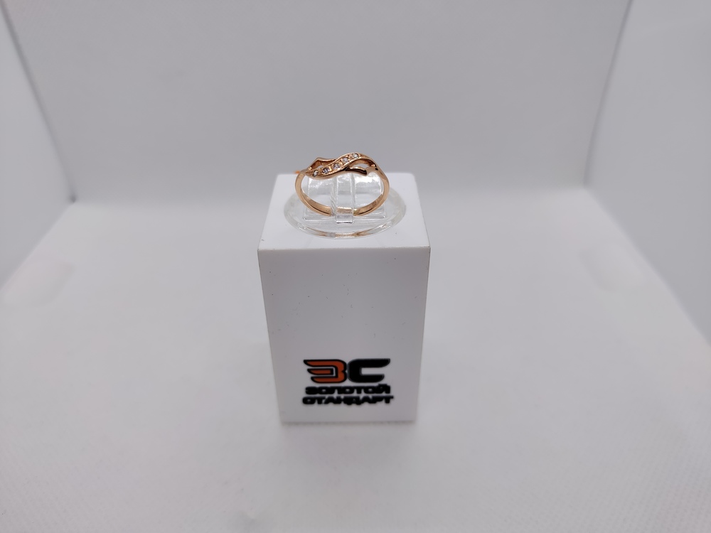 КОЛКМИ585 КОЛЬЦО С КАМНЯМИ (Au 585)