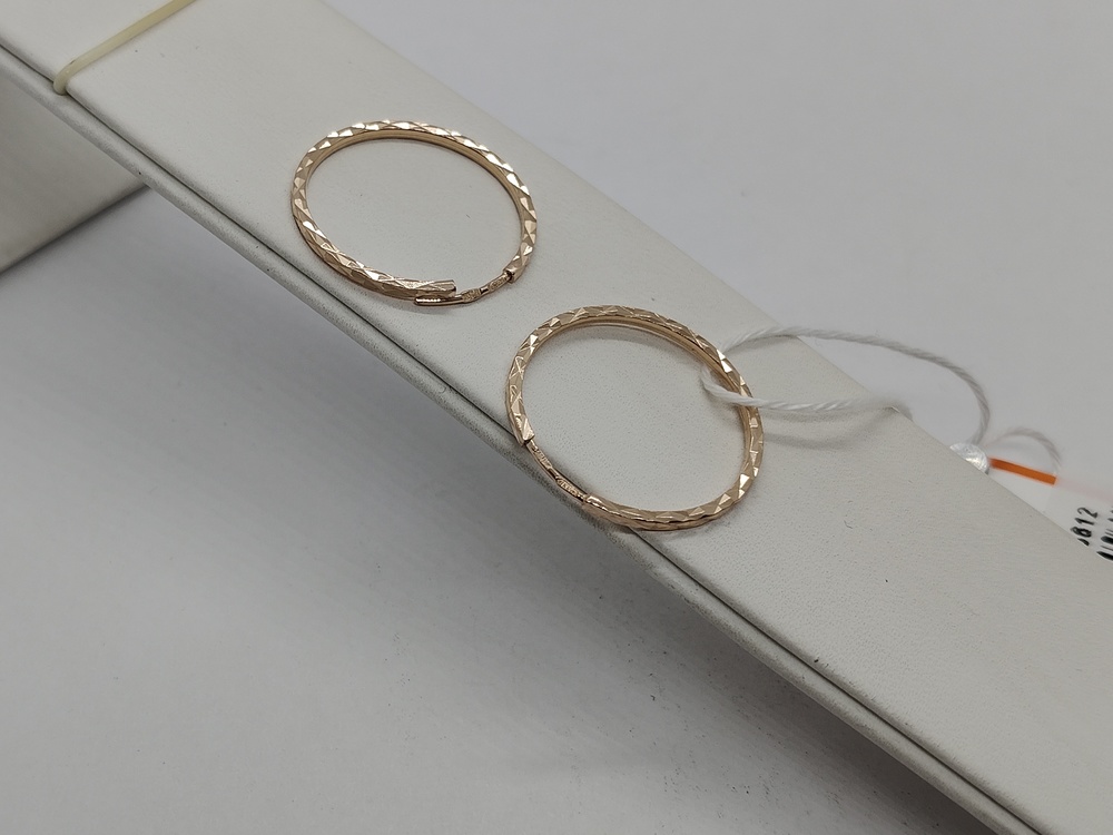 СЕРЬГИ КОНГО (Au 585)