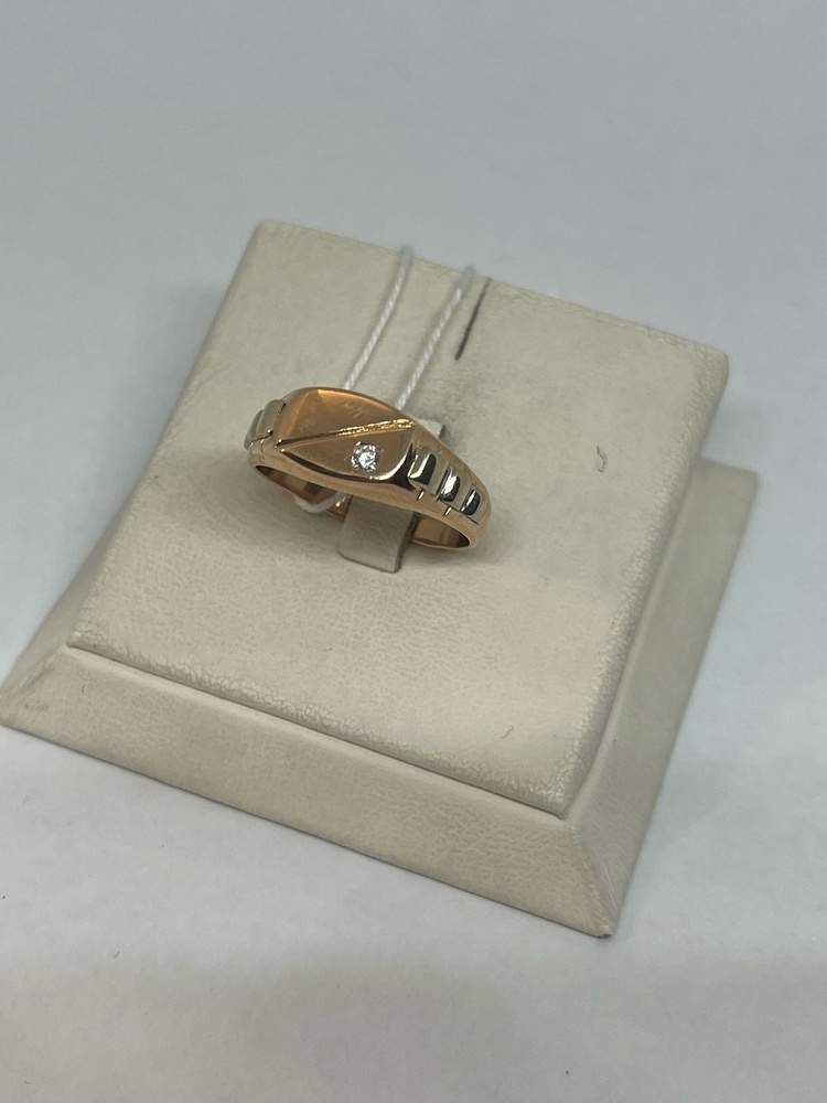 ПЕЧКМ585 ПЕЧАТКА С КАМНЕМ (Au 585)