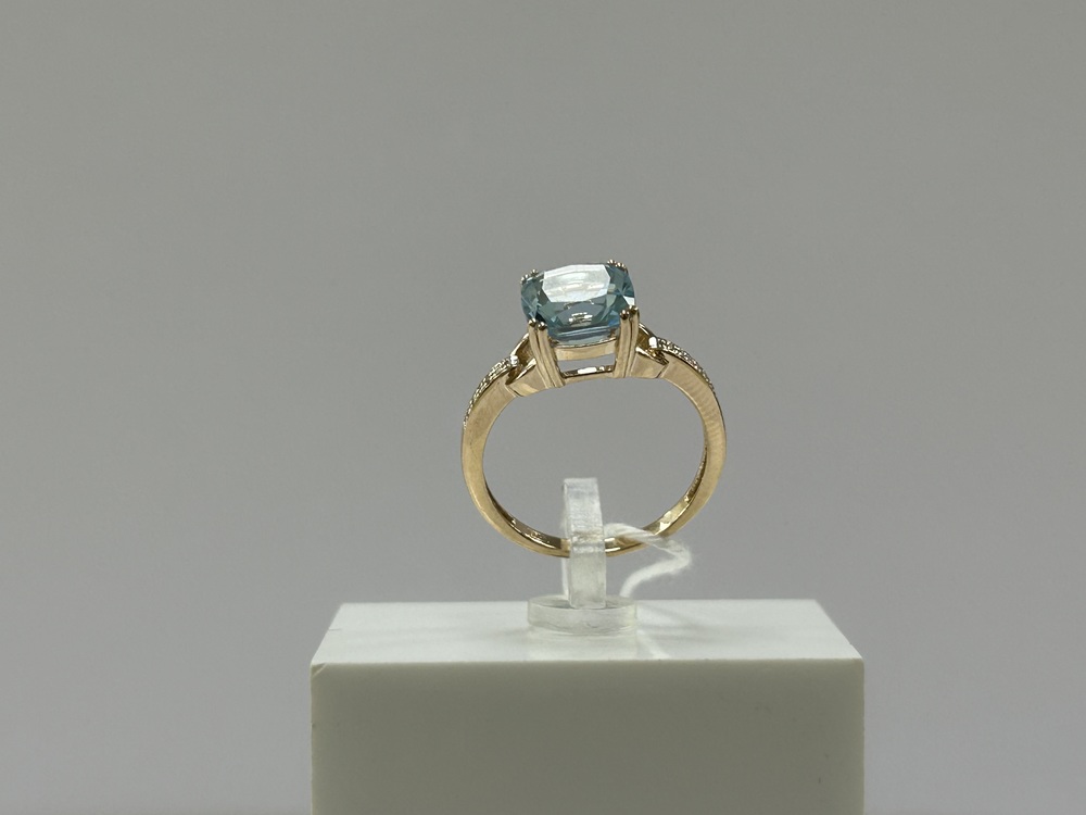 КОЛКМИ585 КОЛЬЦО С КАМНЯМИ (Au 585)