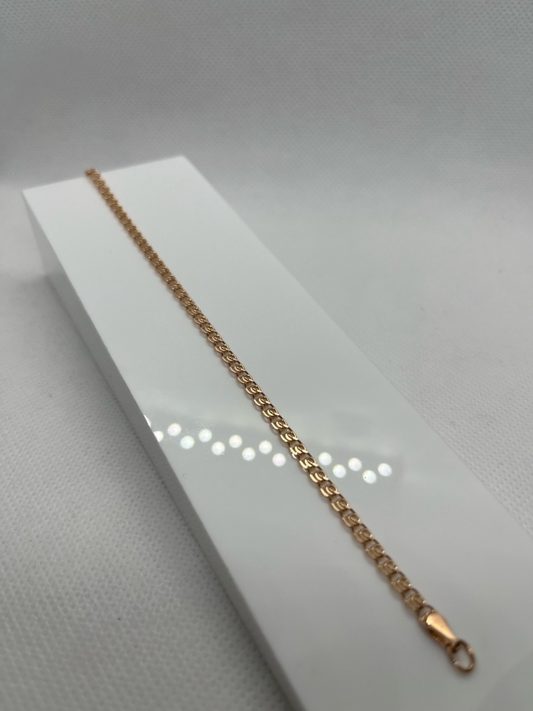 БРАСЛЕТ ПОЛНОВЕСНЫЙ Лав Au 585