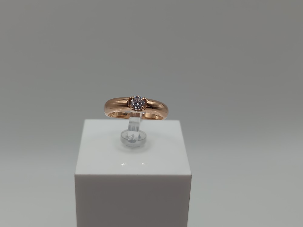 КОЛКМ585 КОЛЬЦО С КАМНЕМ (Au 585)