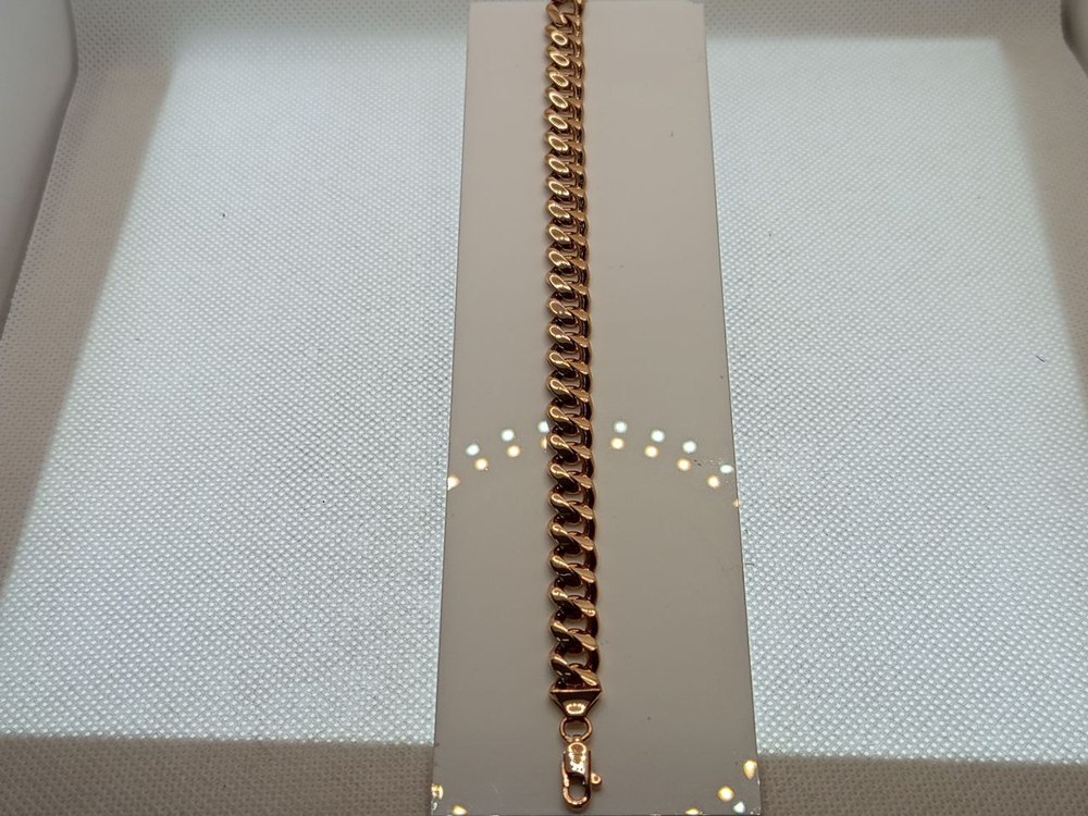 БРАСЛЕТ ПУСТОТЕЛЫЙ Панцирное (Au 585)