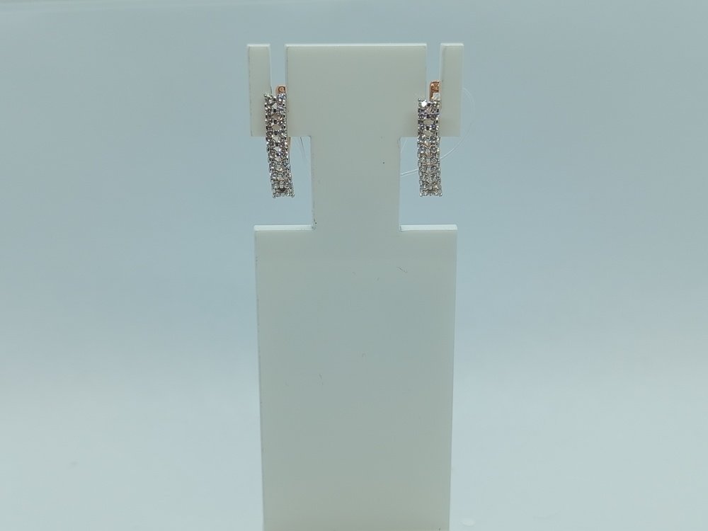 СЕРЬГИ С КАМНЯМИ (Au 585)