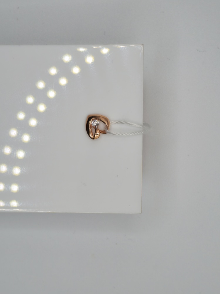 ПОДКМ585 ПОДВЕСКА С КАМНЕМ (Au 585)