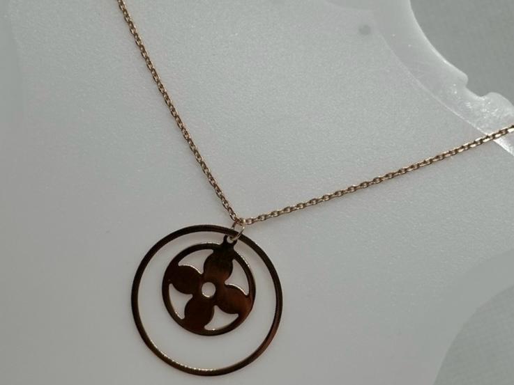 024116 КОЛЬЕ БЕЗ КАМНЯ (Au 585)