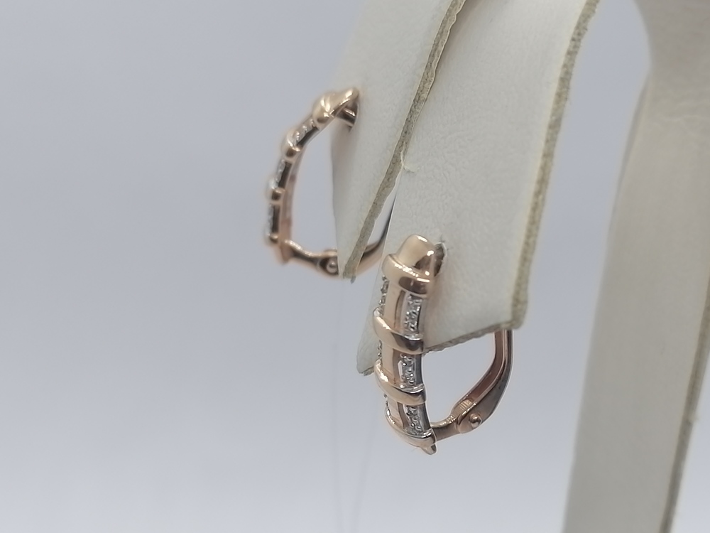 СЕРЬГИ С КАМНЯМИ (Au 585)