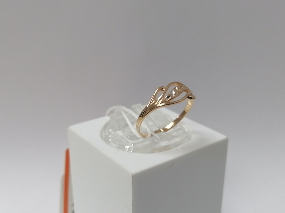 КОЛЬЦО БЕЗ КАМНЯ (Au 585)