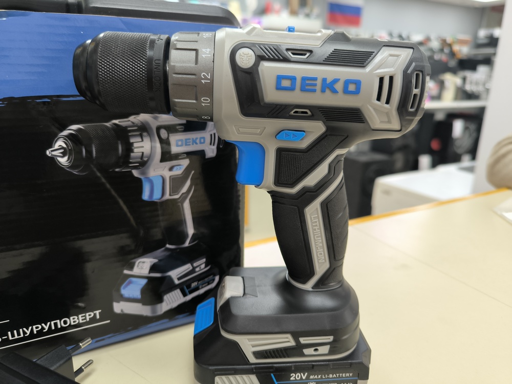 Шуруповерт Deko ZKCID20V