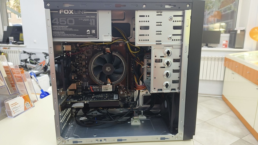 Системный блок DEPO; Ryzen 5 3600, GeForce GT 730, 8 Гб, 512 GB, Нет