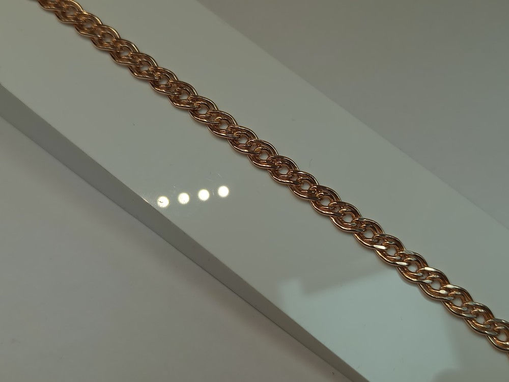 БРАСЛЕТ ПУСТОТЕЛЫЙ Нона (Au 585)