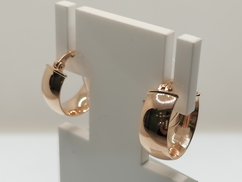 СЕРЬГИ БЕЗ КАМНЯ (Au 585)