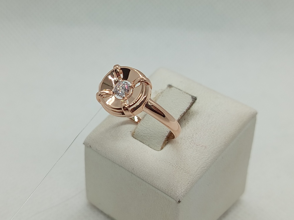 КОЛЬЦО С КАМНЕМ (Au 585)