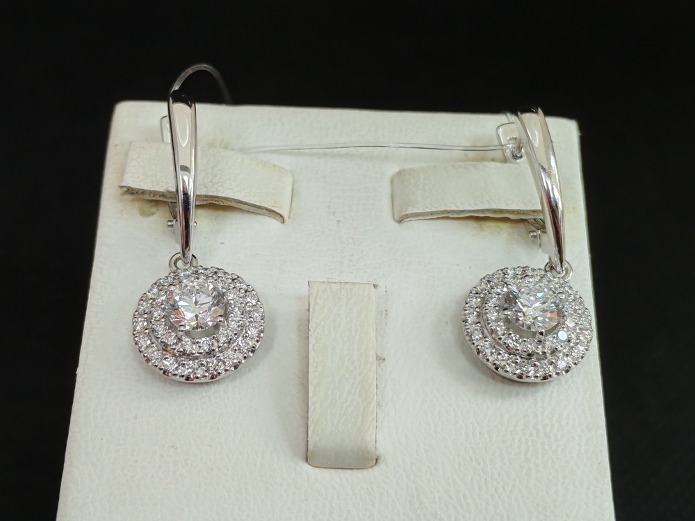 СЕРЬГИ БРИЛЛИАНТ (Au 585)