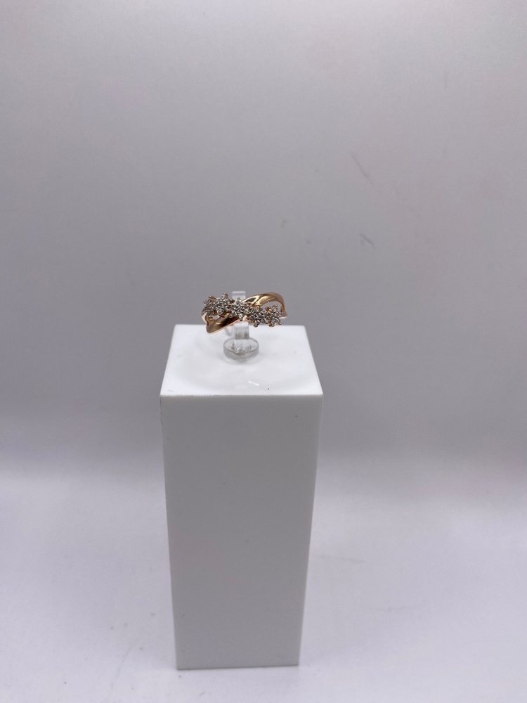 КОЛКМИ585 КОЛЬЦО С КАМНЯМИ (Au 585)
