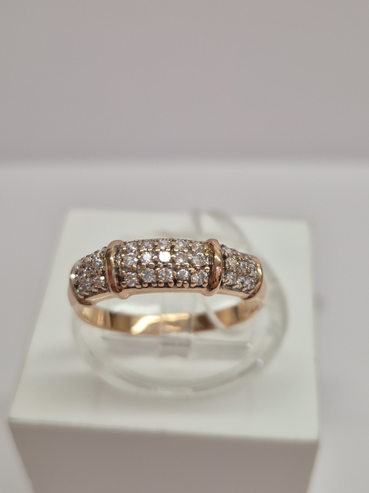 КОЛКМИ585 КОЛЬЦО С КАМНЯМИ (Au 585)