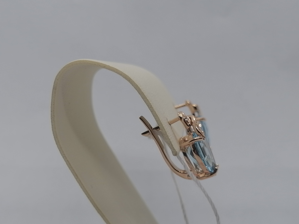 СЕРЬГИ С КАМНЯМИ (Au 585)