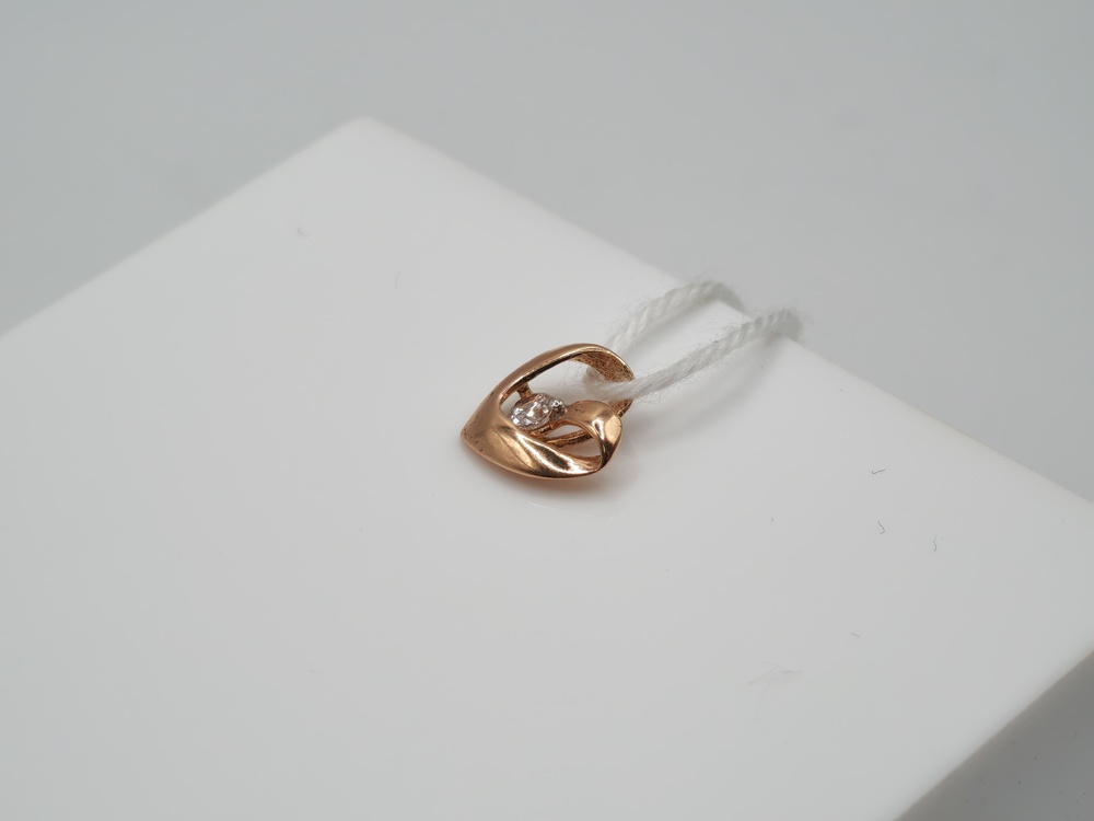 ПОДКМ585 ПОДВЕСКА С КАМНЕМ (Au 585)