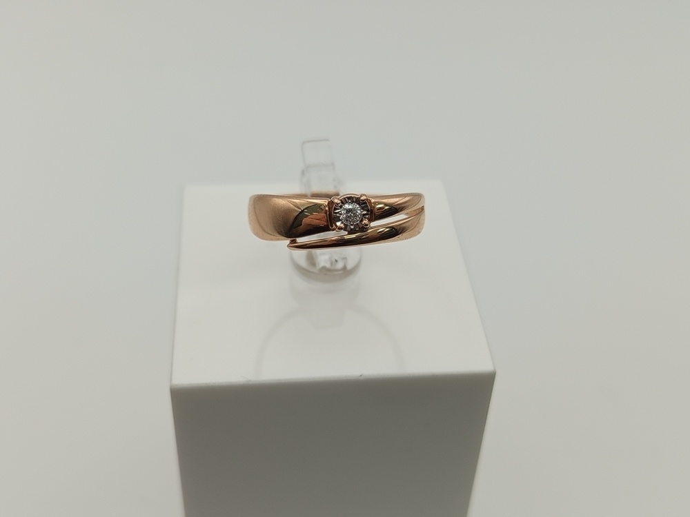 КОЛЬЦО БРИЛЛИАНТ Au 585