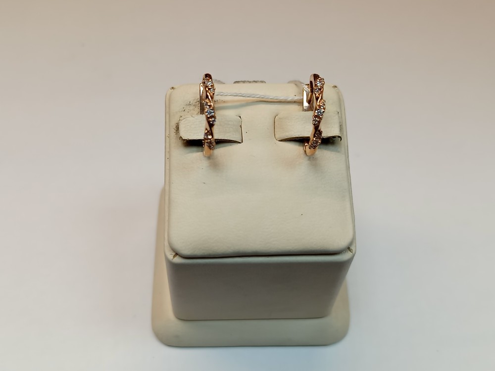 СЕРЬГИ С КАМНЯМИ (Au 585)