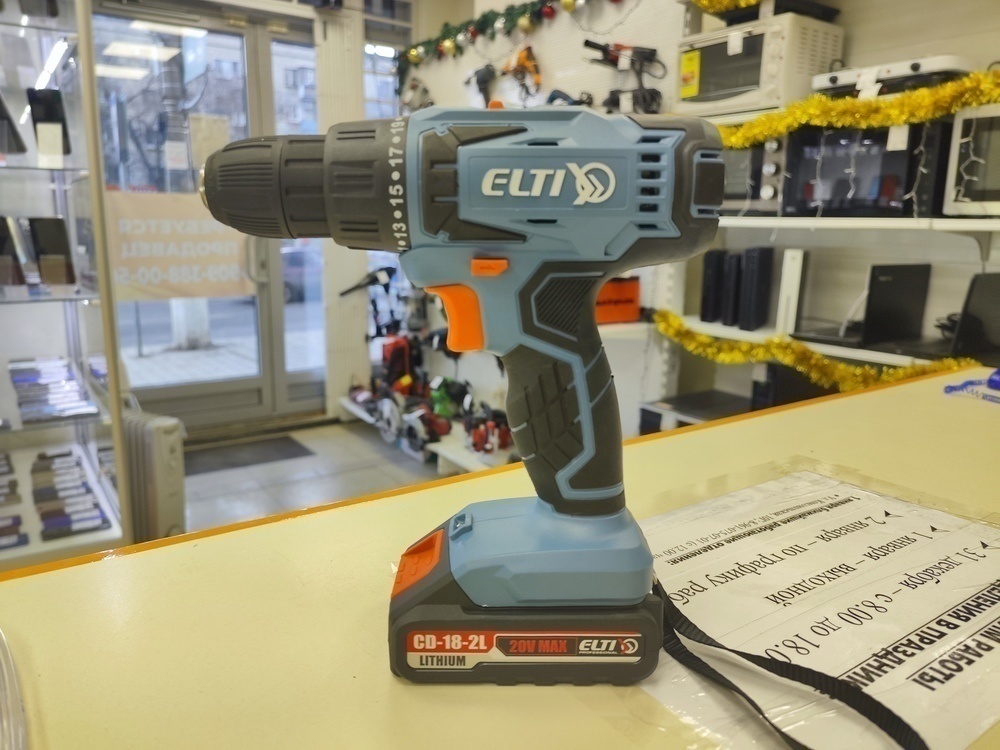 Шуруповерт ELTI CD-18-2L