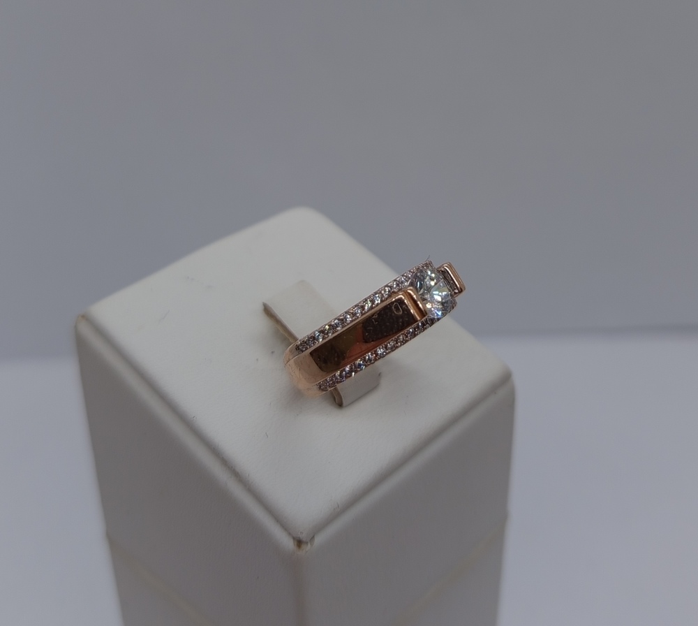 КОЛКМИ585 КОЛЬЦО С КАМНЯМИ (Au 585)