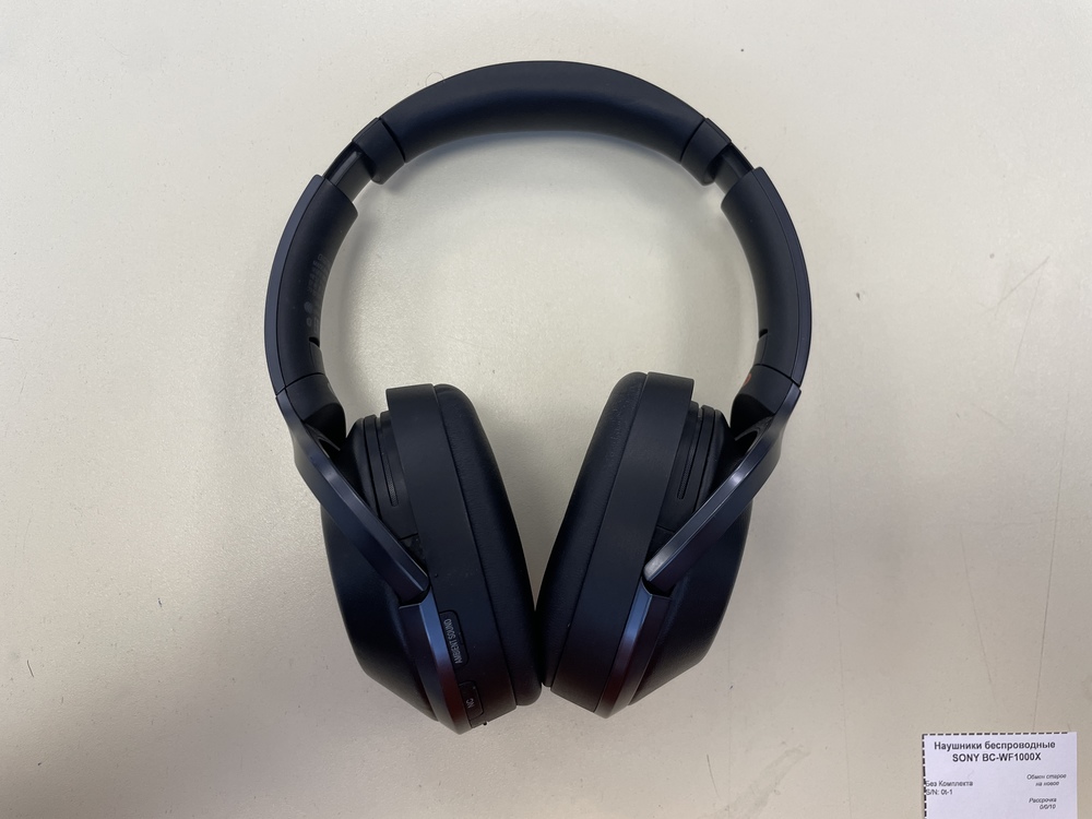 Наушники беспроводные SONY BC-WF1000X