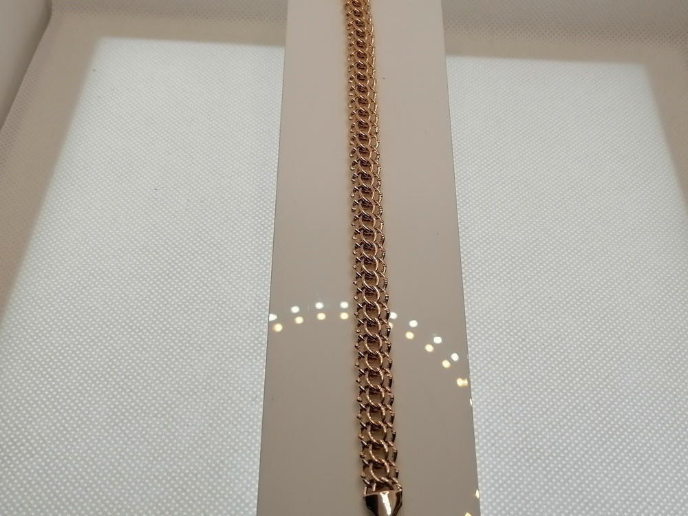 БРАСЛЕТ ПУСТОТЕЛЫЙ Итальянка (Au 585)