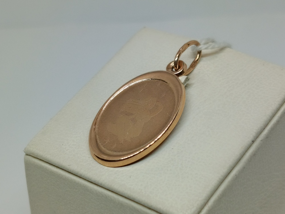 ПОДВЕСКА ЗНАК ЗОДИАКА ДЕВА Au 585