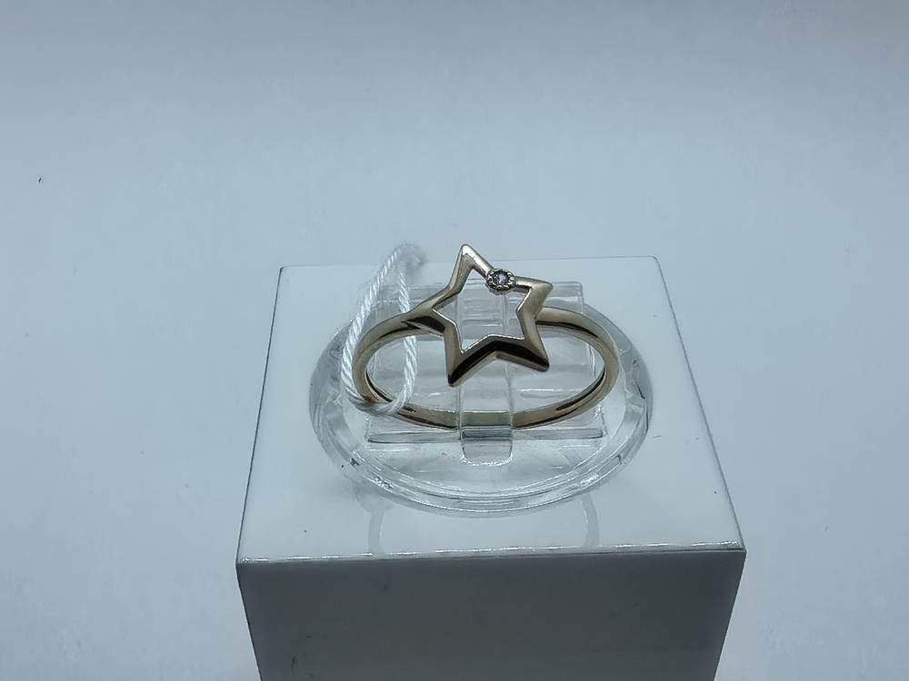 КОЛЬЦО С КАМНЕМ (Au 585)