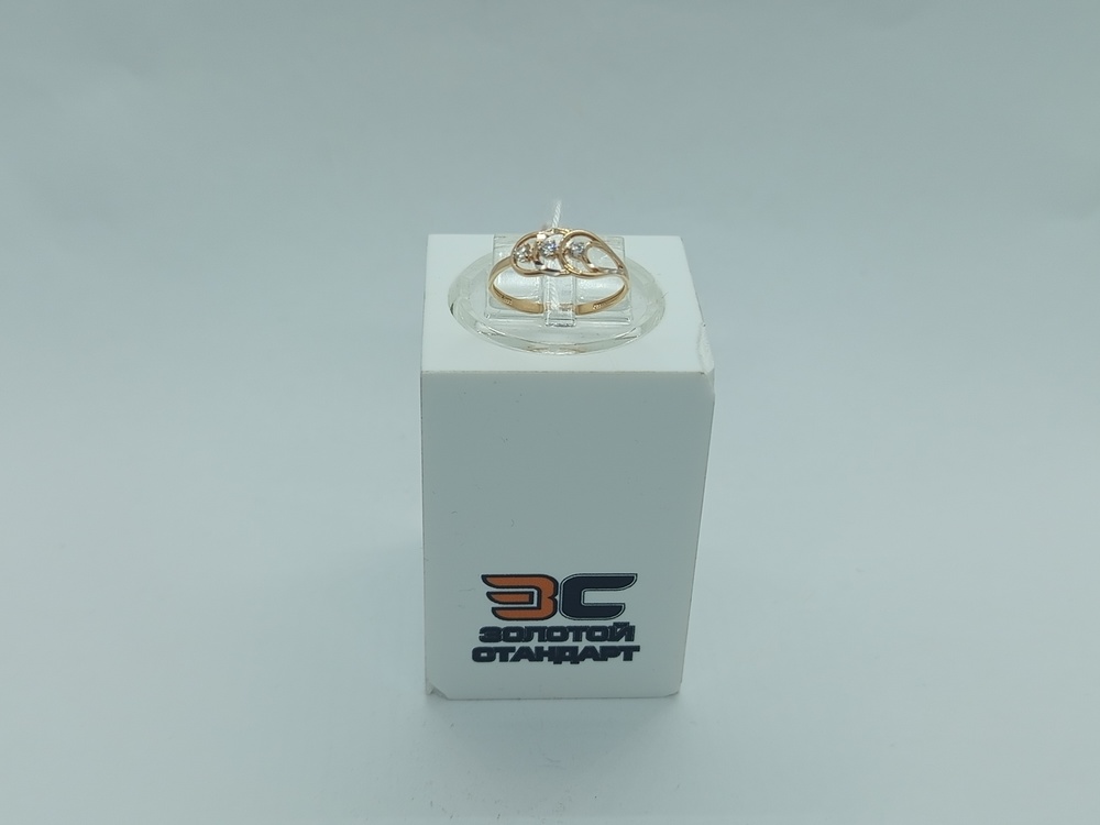 КОЛКМИ585 КОЛЬЦО С КАМНЯМИ (Au 585)