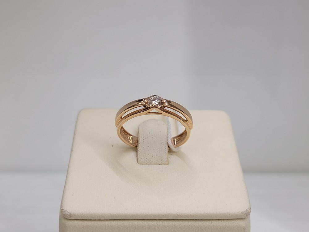 КОЛЬЦО БРИЛЛИАНТ Au 585