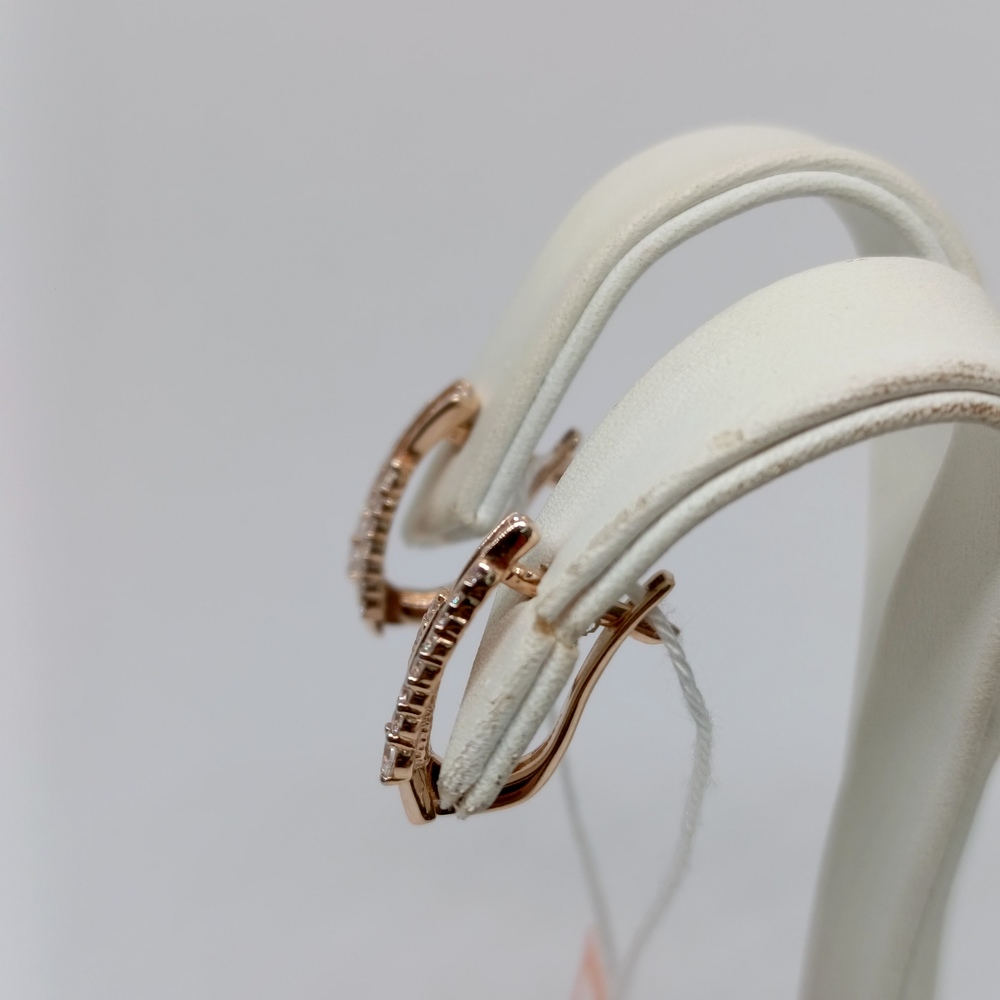 СЕРЬГИ С КАМНЯМИ (Au 585)