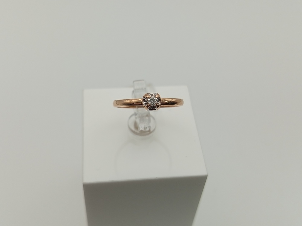 КОЛЬЦО БРИЛЛИАНТ Au 585