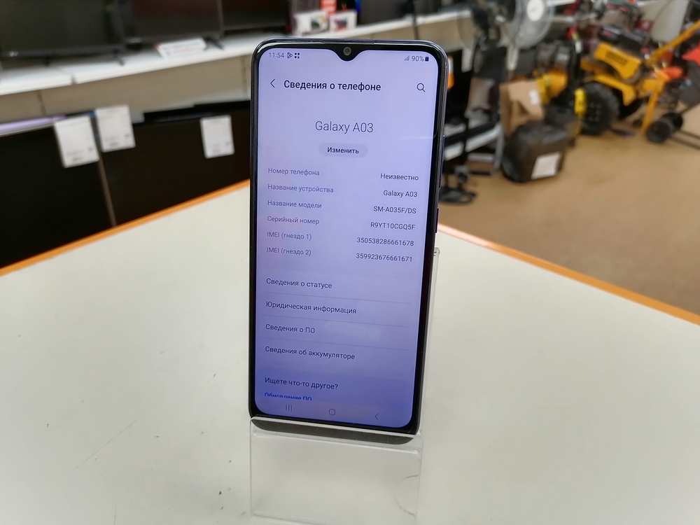 Смартфон Samsung Galaxy A03 4/64