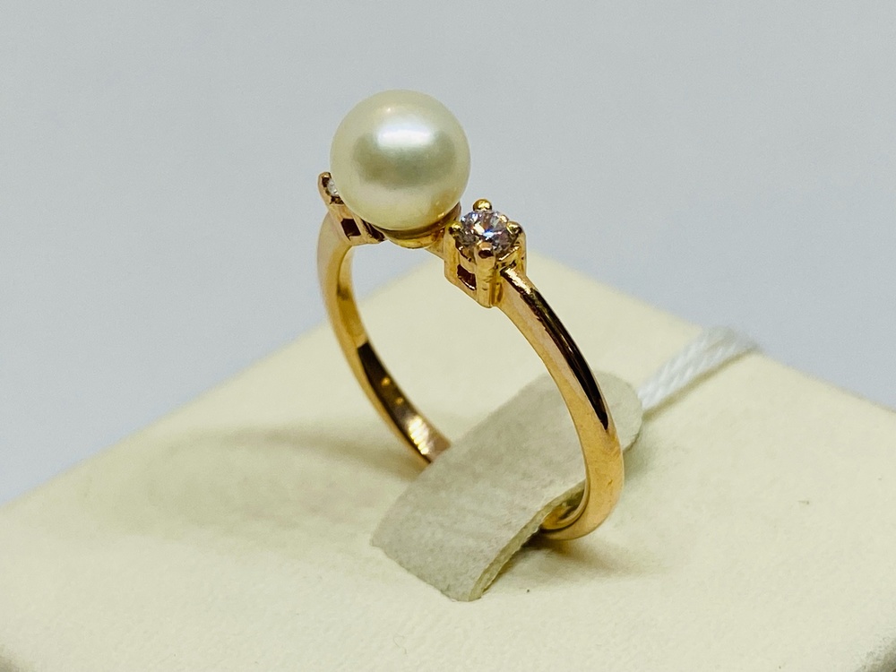 КОЛКМИ585 КОЛЬЦО С КАМНЯМИ (Au 585)