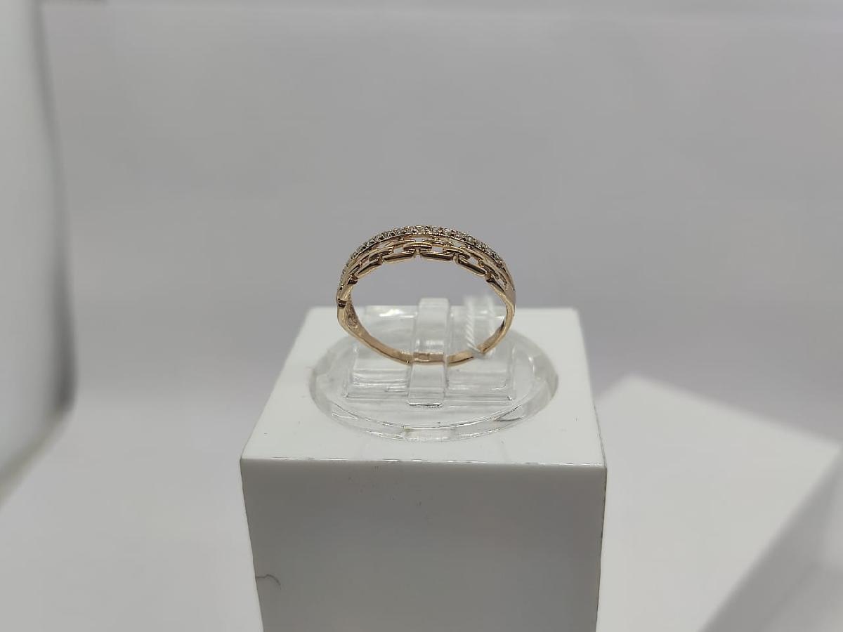 КОЛКМИ585 КОЛЬЦО С КАМНЯМИ (Au 585)