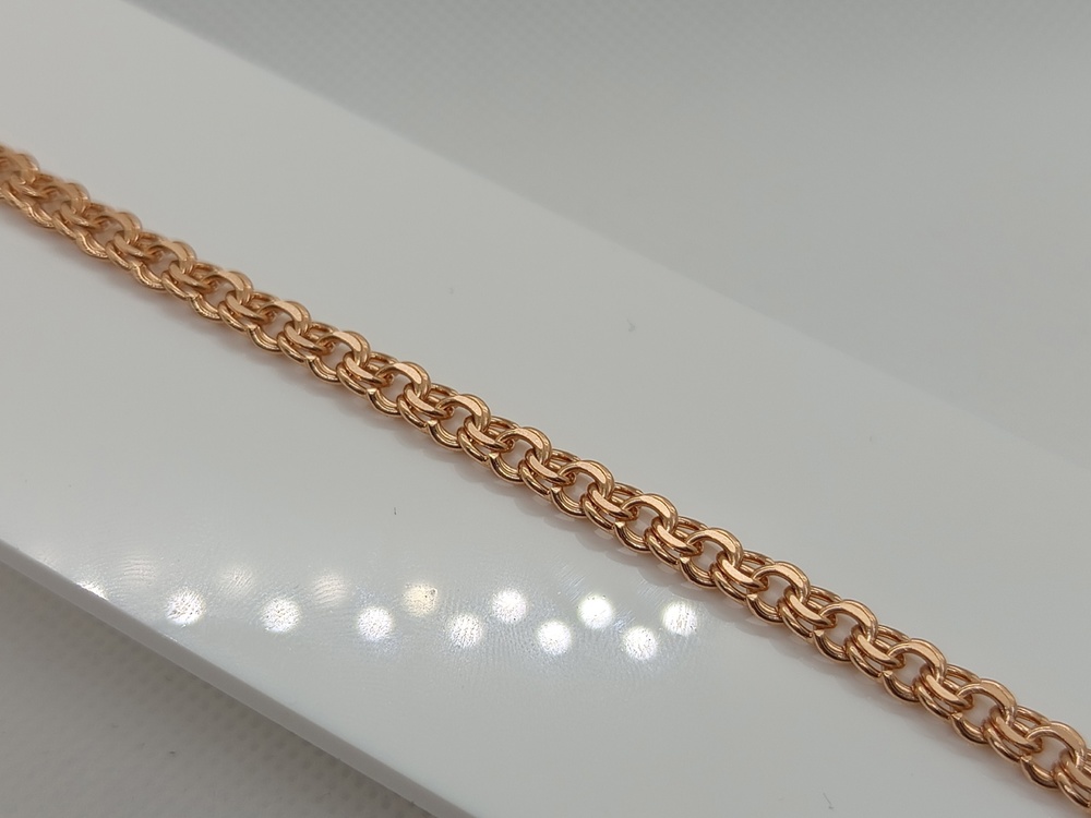 БРАСЛЕТ ПОЛНОВЕСНЫЙ Бисмарк (Au 585)