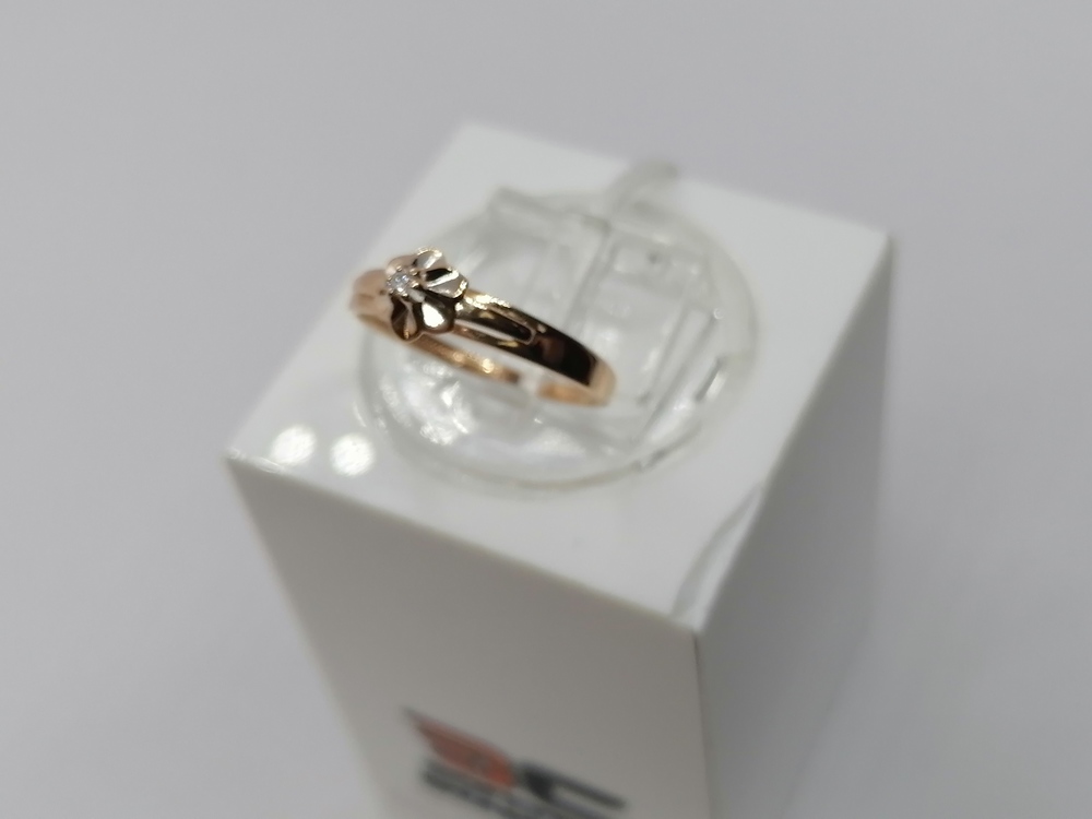 КОЛЬЦО БРИЛЛИАНТ Au 585