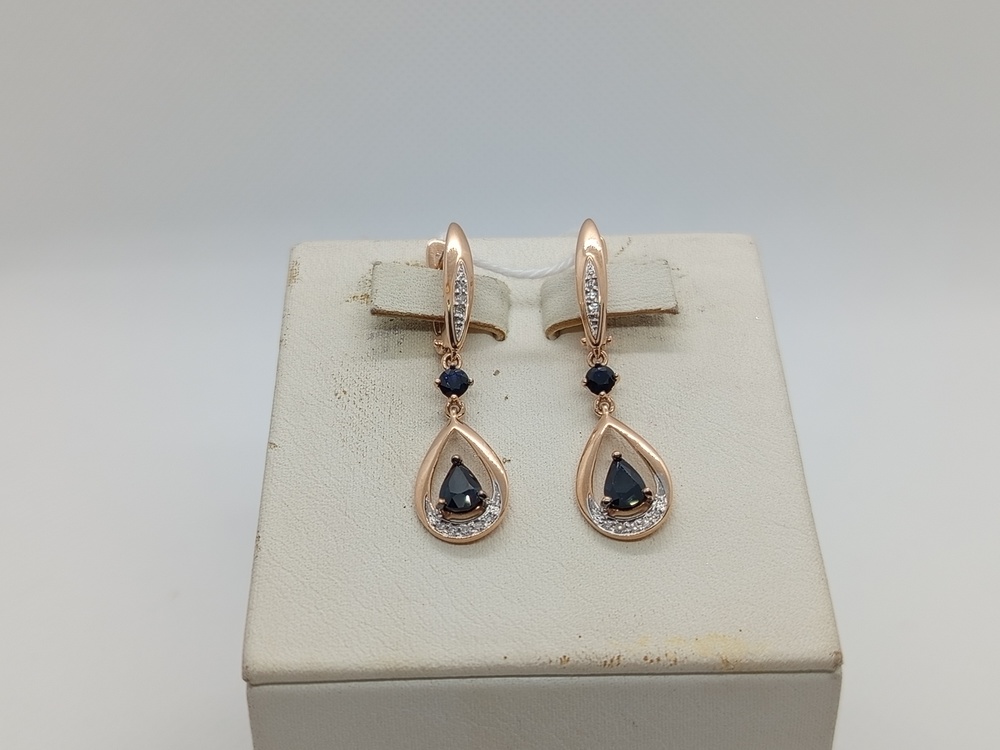 СЕРЬГИ БРИЛЛИАНТ (Au 585)