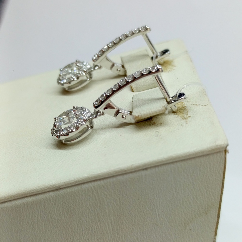 СЕРЬГИ БРИЛЛИАНТ (Au 585)