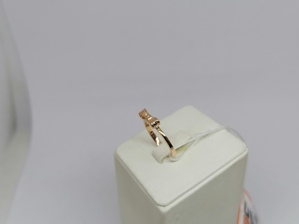 КОЛБКМ585 КОЛЬЦО БЕЗ КАМНЯ (Au 585)