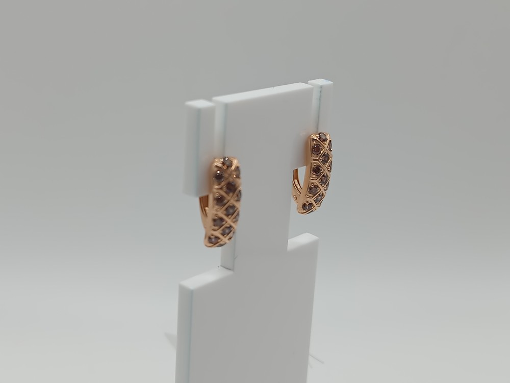 СЕРЬГИ С КАМНЯМИ (Au 585)