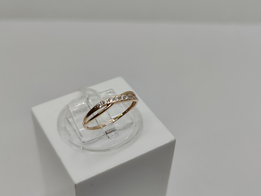 КОЛКМИ585 КОЛЬЦО С КАМНЯМИ (Au 585)